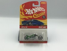 Hot Wheels Classics Series 2 Blast Lane 2630 Green Spectraflame Diecast Sealed Hot Wheels Classics Series 2 Blast Lane 2630 Green Spectraflame Diecast Sealed