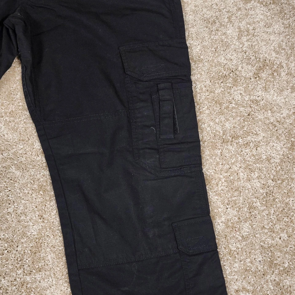 Pantalones cargo tácticos para mujer 5.11 talla 12 regulares negros ropa de trabajo al aire libre Foto 3 de 4