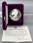 1986 S Proof Silver Eagle - Box & CoA