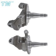 Forged Steel 1-piece Stock Spindles Pair For Ford Mustang Ii Pinto 1973-1978
