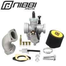 NIBBI PE17 Intake Manifold Air filter Kit 70cc-110cc Pit Dirt Mini Bike ATV Quad
