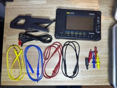 ASIS Tektronix THM565 STD w/A605 Clamp/Leads/Probes/Hardshell Case. Needs Repair