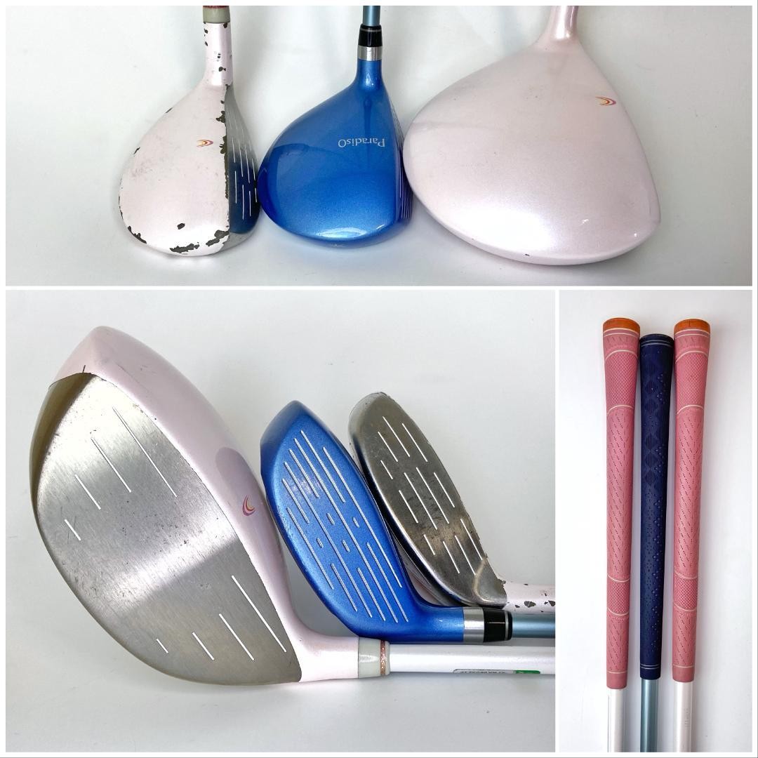 Women's Bridgestone Chipper Paradiso Golf Club Set 9 pcs