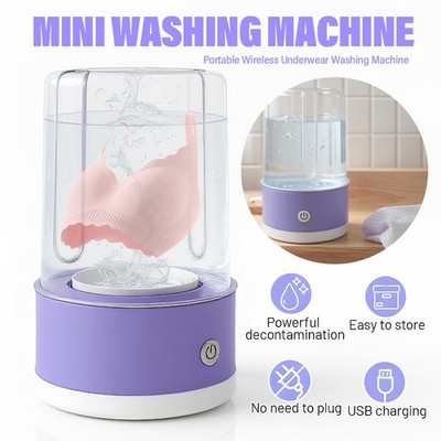 Reise Waschgerät Halbautomatisch Tragbar Camping Hotel 500g ABS Silikon Mini