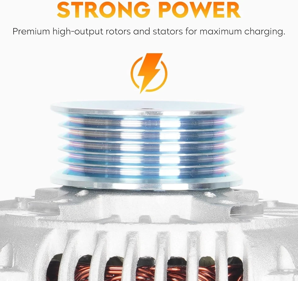 全新 Alternator 适用于 Suzuki Esteem 1.8L 1999 2000 2001 2002,Suzuki Sidekick 1... — 第 3/4 张图片