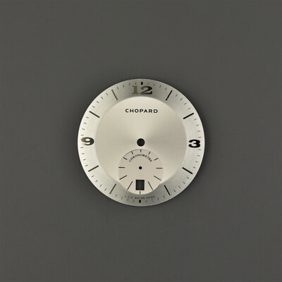 LU CHOPARD Swiss Zifferblatt Dial L.U.C Chronometre Date 32,5mm silver 