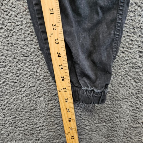 Bear Bottom Jogger Pants Men Size Medium Black Stretch Elastic Waist - Picture 5 of 9