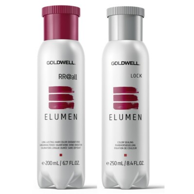 Goldwell Elumen RR @all Pure 200ml + Lock 250ml Set (Haarfarbe + Versieglung)