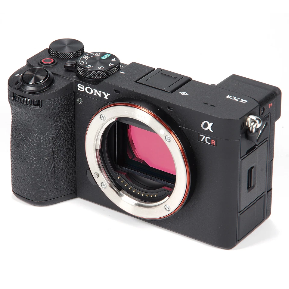 Cámara digital Sony Alpha a7CR sin espejo 61 MP 4K cuerpo negro - ILCE-7CR/B