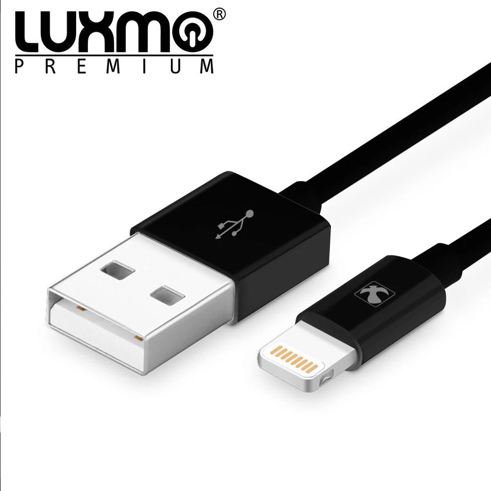 Cable de alimentación USB de iluminación Apple Mfi para iPhone 7,6,6S cargador de pared de 3 pies de largo Foto 2 de 4
