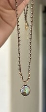 Freshwater Pearl Crystal Gold Filled Necklace...