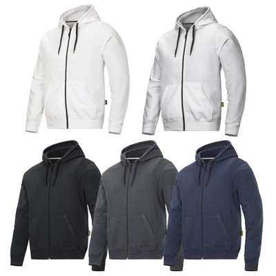 Snickers Workwear 2801 Classic Zip Hoodies Mens Hoodies SnickersDirect SteelGrey