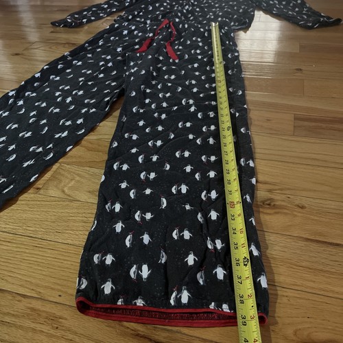 Victoria's Secret 2 piece Sleepwear with Penguins Flannel Pajamas Set Size M - Picture 2 of 9