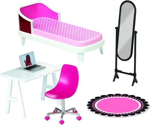 Miraculous Marinette's 2-in-1 Balcony & Bedroom Doll House Furniture Playset - Picture 5 of 5