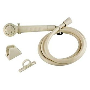 Dura DF SA130 BQ Economy Plastic Bisque Parchment Shower