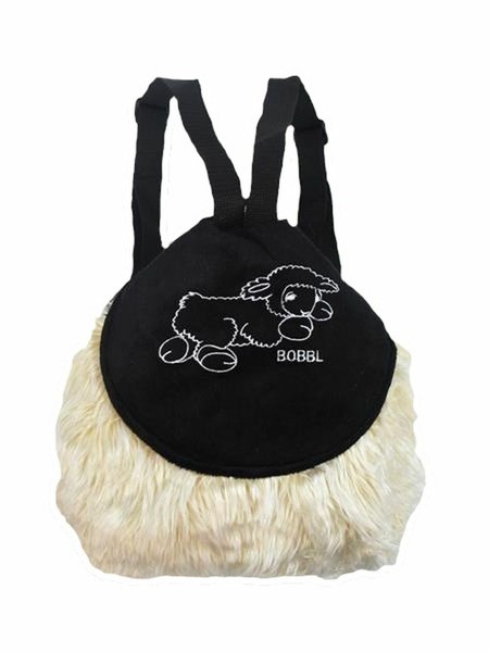 Bobbl Schaf PlüSch Rucksack Gestickt GroßEr Trend Sheep 40 Cm Tasche Bag Neu-image