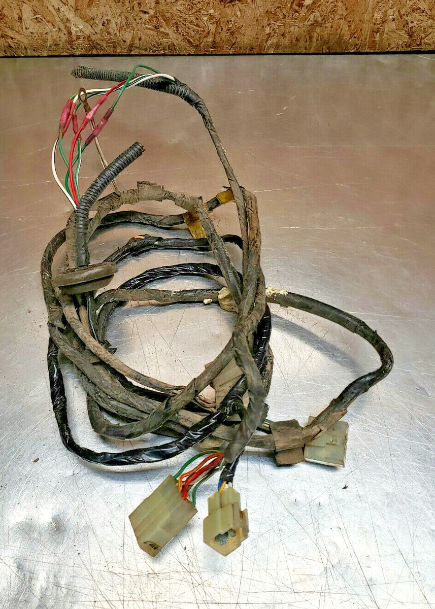 88 TOYOTA 4RUNNER 22RE 5 SPEED REAR BODY WIRE WIRING HARNESS FLOOR 