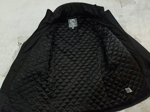 Youth Boys Size 12 Appaman Fine Tailoring Gray Wool Quilted Lined Peacoat - Picture 7 of 9