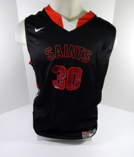 Mt. Maillot de basketball noir d'occasion CC Saints #30 jeu XL DP46656 - Photo 1 sur 11