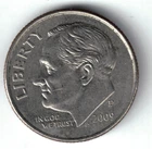 USA - 2009P - Dime - Roosevelt - Super Rare, Key Date - #20831