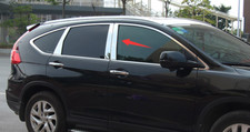 Car Stainless Steel Window Pillar Post Trim Cover For Honda Crvcr-v 2012-2016