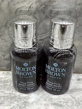 4 Molton Brown London Body Wash 30ml/1floz 2-Ylang -ylang & 2 Orange Bergamot
