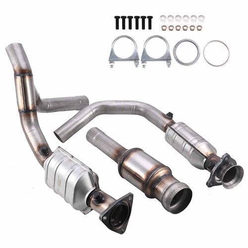 Catalytic Converter Set For Chevrolet Silverado 1500 4.3L 5.3L 2014 2015-2018 US - Picture 13 of 24