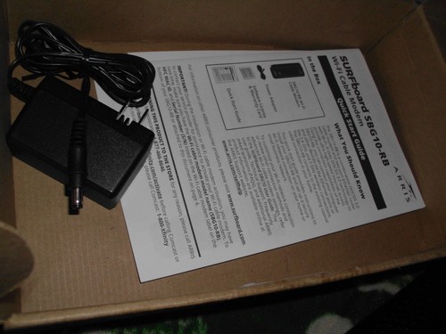 Open Box Rinnovata ARRIS SURFBOARD SBG10-RB DOCSIS 3.0 Cavo Modem Router - Foto 9 di 9