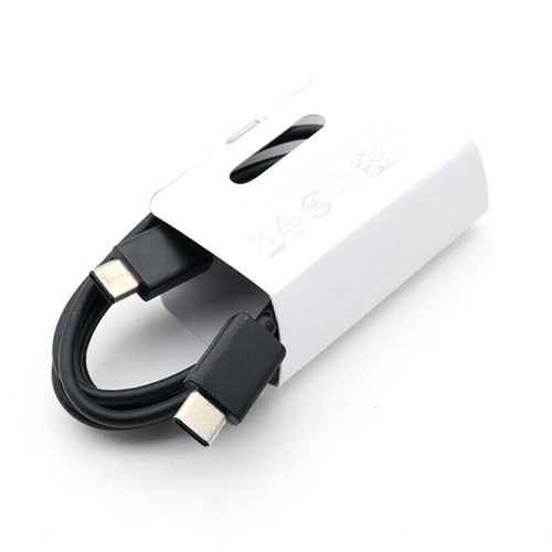 25W Super Fast Charger Adapter Plug & Cable For Samsung Galaxy S23 S22 S21 S20 - Picture 6 of 11