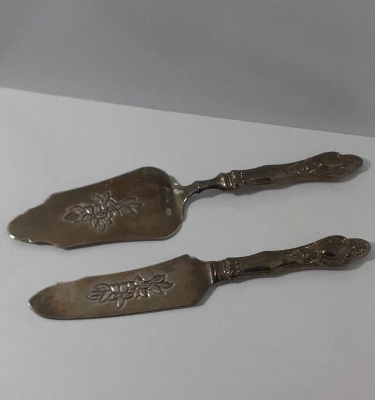 Wedding cake knife shop and slice set