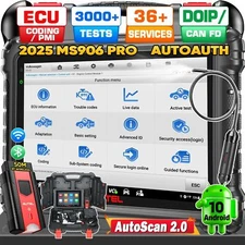 2025 Autel MaxiSYS MS906 Pro ECU Coding Full System Diagnostic Scanner