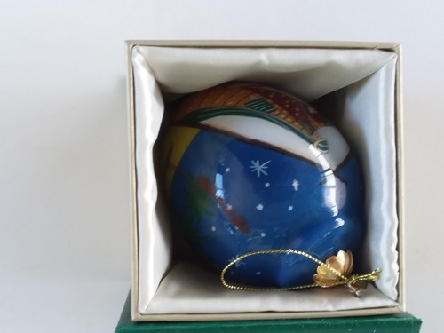 Li bien holy family and wise men christmas ornament in box gently used - Picture 5 of 7