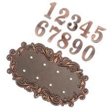 Address Plaques for House Numbers outside Street Door Sign The Office Hardware