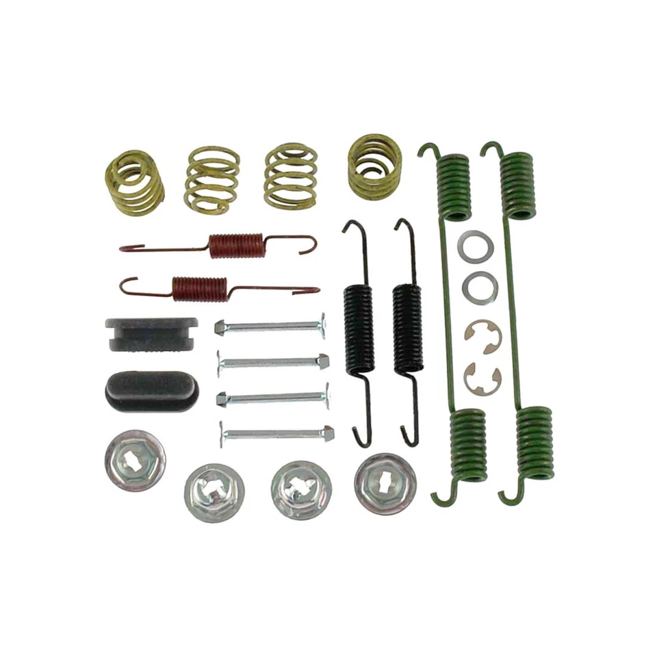 Tambores de freno traseros y zapatas de freno kit de resorte de hardware para Dodge Omni 1986 NUEVO Foto 2 de 4