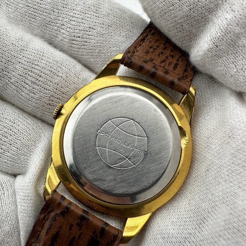 Orologio Uomo Raketa Mov 2609 Carica Manuale Cassa Antiurto Placcata 20mc - Imagen 6 de 14