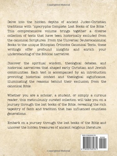 Apocrypha Complete: Lost Books of the Bible. Including Psalms, Jasher and Book o - Picture 11 of 24