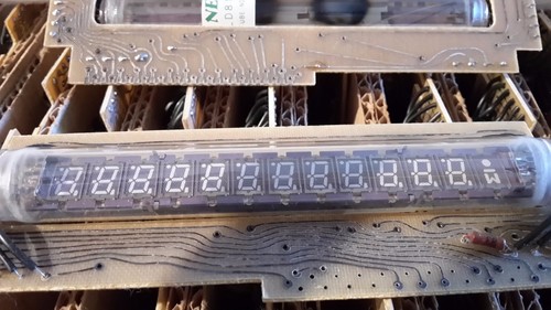 LD8121 NEC JAPAN   VFD Tube   12-Digit  7-Segment  perfect for  Nixie Clock NOS - Picture 1 of 11