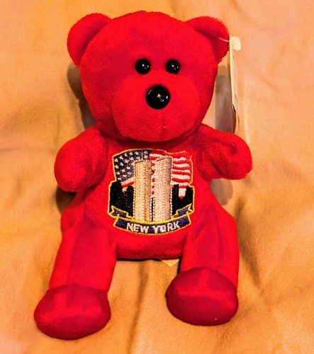 Raro orso della città 2001 - World Trade Center - peluche - Harvey Hutter & Company