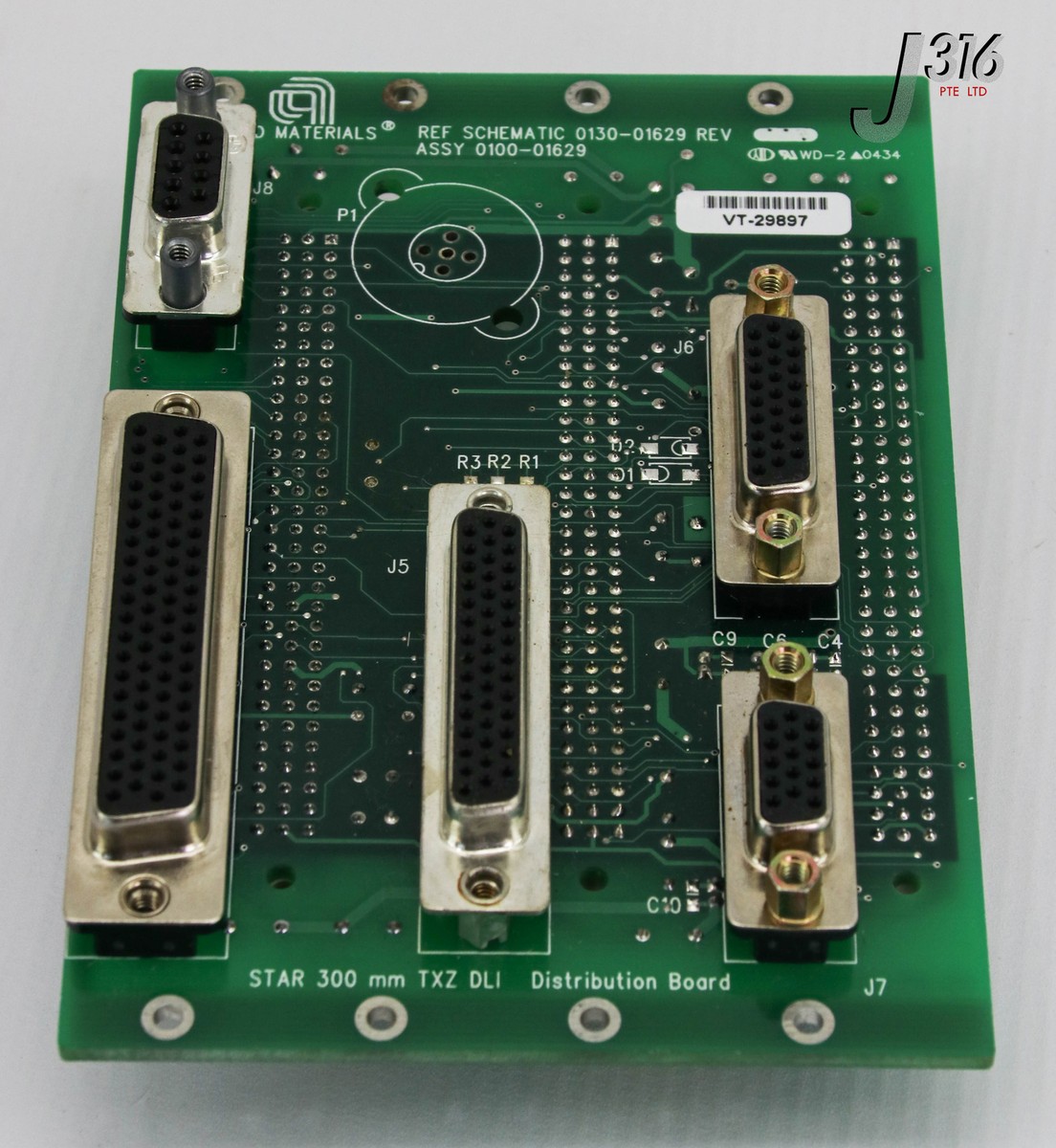 J5点 15963 APPLIED MATERIALS PCB ASSY, DIST, BFBE WITH STAR 300MM TXZ