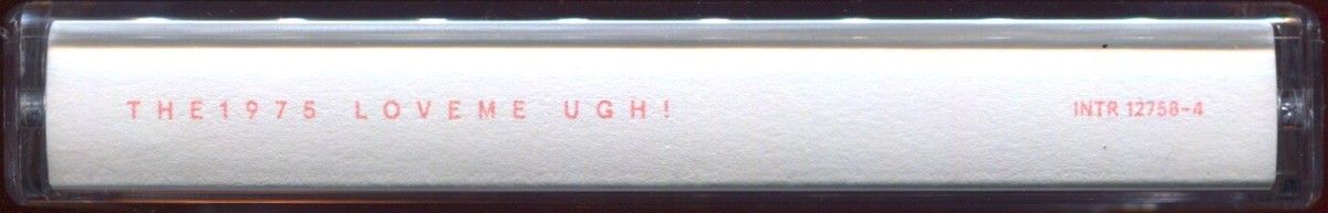PINK CASSETTE---- THE 1975 Love Me UGH! 2-Track PROMO Tape