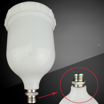 Gravity Airbrush 600ML Sprühen Becher Topf Verwendung für Devilbiss Pri FLG Pro