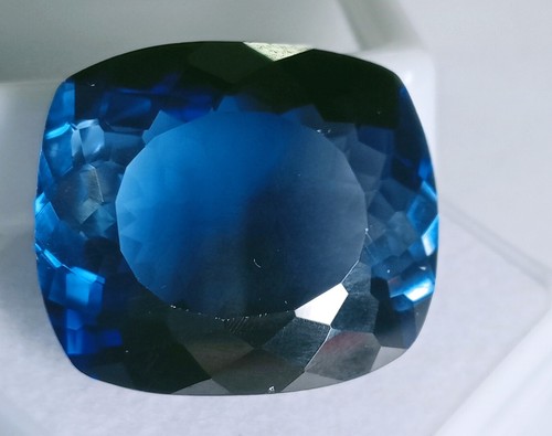 Taglio Cuscino Blu 40+ Ct Tanzanite Certificato EGL Gemma Naturale Sciolta - Foto 3 di 15