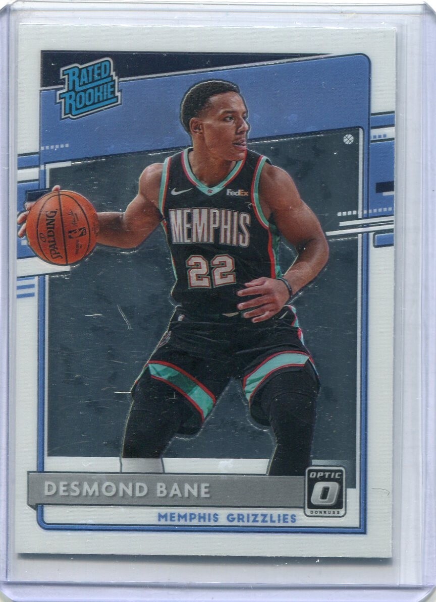 その他 2020-21 donruss desmond bane rc auto 2020-21 Panini Donruss DESMOND BANE RC Rated Rookie Card No