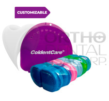 Orthodontic Retainer case DOUBLE Aligners Mouth guard INVISALING Assorted