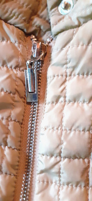 damen jacke gr.34 beige neuwertig
