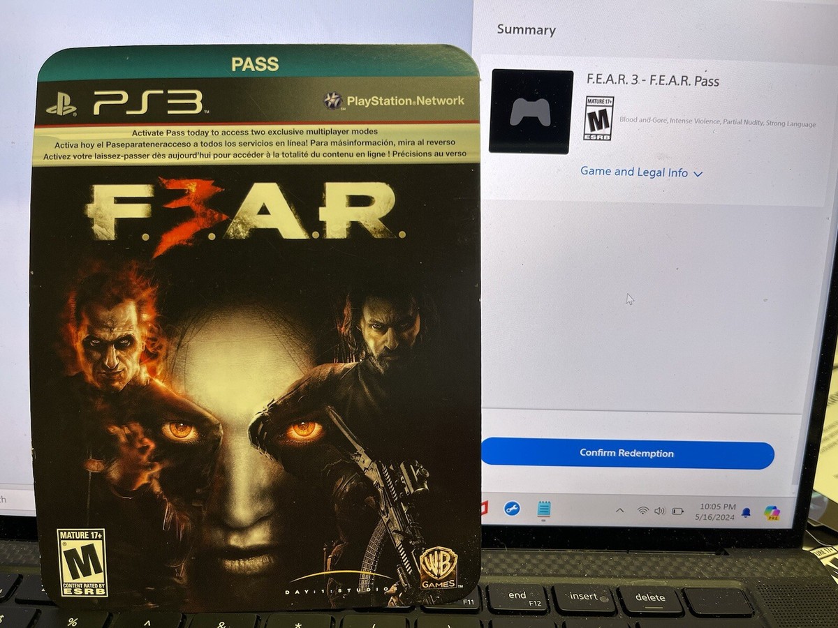 F.E.A.R. 3 (Sony PlayStation 3, 2011) for sale online | eBay