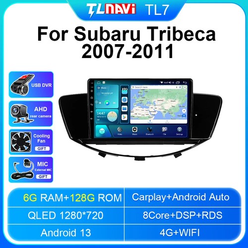 Multimedia Player w/ GPS Navi & Wireless CarPlay For Subaru Tribeca 2007-2011 - Picture 45 of 48