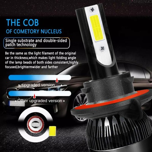 For Nissan Frontier 2005-2018 - 4x 8000K LED Headlight High Low Fog Light Bulbs - Picture 10 of 12