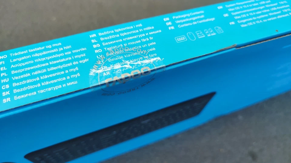 New Rapoo X3500 Multi-mode Wireless Keyboard & Mouse Combo Set - Image 3 of 4