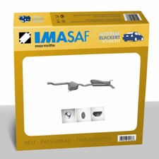 IMASAF ESD Auspuff Endtopf ab Kat für Fiat BRAVO (182) 2.0 HGT 108KW
